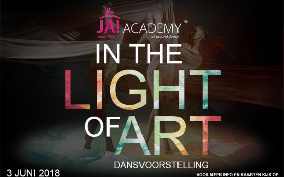 Dansvoorstelling In The Light of Art, zondag 3 juni