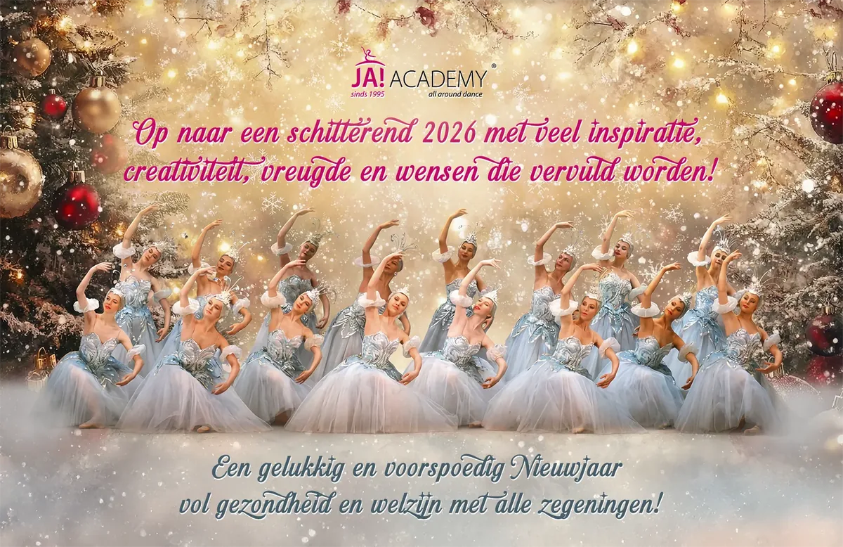 Op naar een schitterend 2026 - nieuwjaarswens van JA!Academy